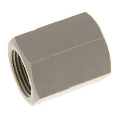Buchse G1'' Innengewinde Polypropylen (pp) 10bar (140,5psi) FDA 43mm Sechskant