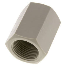 Buchse G1'' Innengewinde Polypropylen (pp) 10bar (140,5psi) FDA 43mm Sechskant
