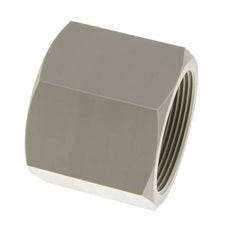 Muffe G2'' Innengewinde Polypropylen (pp) 10bar (140,5psi) FDA 70mm Sechskant