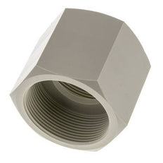 Muffe G2'' Innengewinde Polypropylen (pp) 10bar (140,5psi) FDA 70mm Sechskant