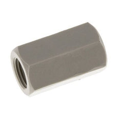 Socket G1/8'' Female Polypropylene (pp) 10bar (140.5psi) FDA 14mm Hex [2 Pieces]