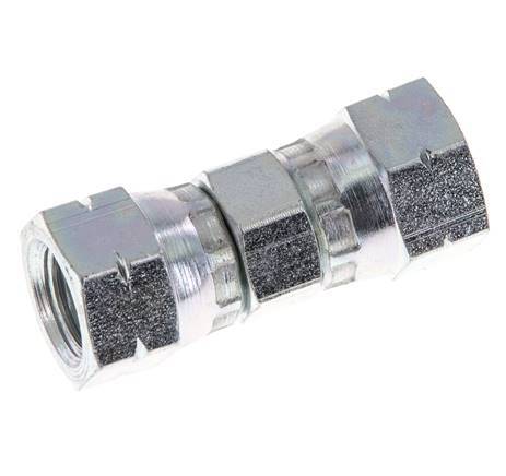JIC-Anschluss UNF 7/16''-20 Stahl 310bar (4355.5psi)