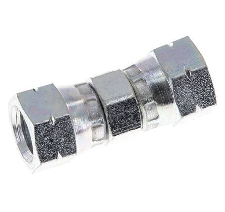 JIC-Anschluss UNF 7/16''-20 Stahl 310bar (4355.5psi)