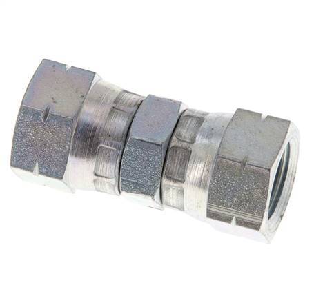 JIC-Anschluss UNF 9/16''-18 Stahl 275bar (3863.75psi)