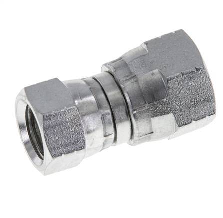 JIC Reduzierverbinder UNF 9/16''-18 x UNF 3/4''-16 Stahl 275bar (3863.75psi)
