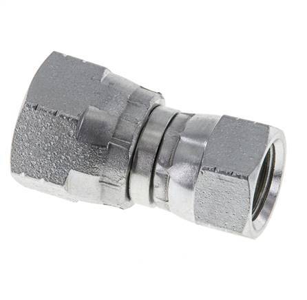JIC Reduzierverbinder UNF 9/16''-18 x UNF 3/4''-16 Stahl 275bar (3863.75psi)