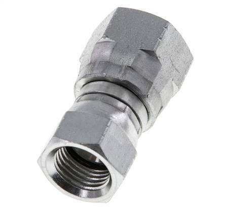 JIC Reduzierverbinder UNF 9/16''-18 x UNF 3/4''-16 Stahl 275bar (3863.75psi)