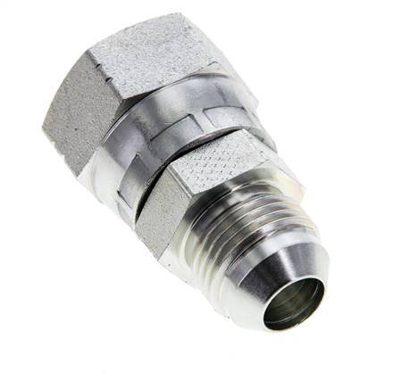 JIC Reduziernippel UNF 3/4''-16 Außengewinde x UNF 7/8''-14 Innengewinde Stahl 210bar (2950.5psi)