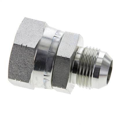JIC Reduziernippel UN 1-1/16''-12 Außengewinde x UN 1-5/16''-12 Innengewinde Stahl 170bar (2388.5psi)