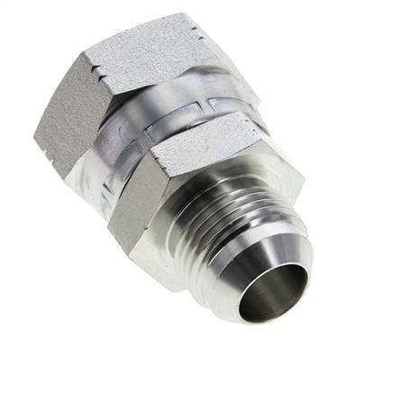 JIC Reduziernippel UN 1-1/16''-12 Außengewinde x UN 1-5/16''-12 Innengewinde Stahl 170bar (2388.5psi)