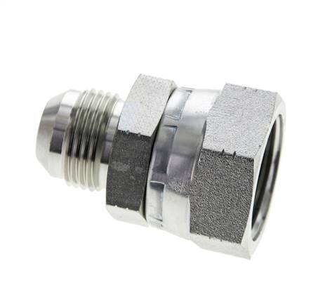 JIC Reduziernippel UN 1-1/16''-12 Außengewinde x UN 1-5/16''-12 Innengewinde Stahl 170bar (2388.5psi)