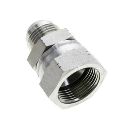 JIC Reduziernippel UN 1-1/16''-12 Außengewinde x UN 1-5/16''-12 Innengewinde Stahl 170bar (2388.5psi)