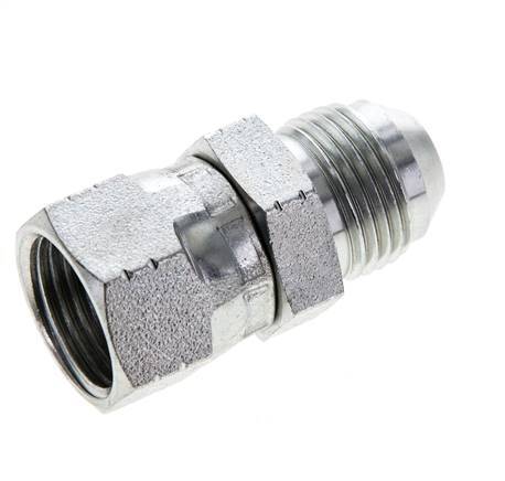 JIC Nippel UNF 3/4''-16 Außengewinde x Innengewinde Stahl 275bar (3863.75psi)