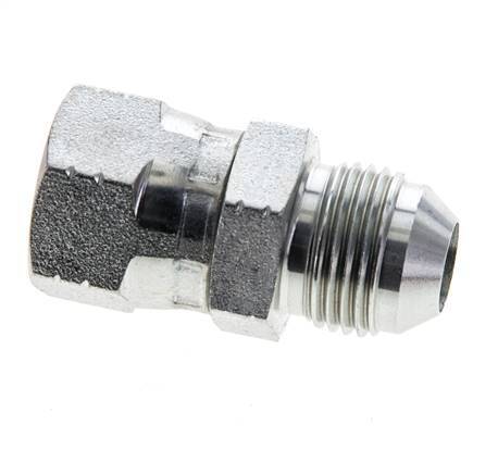 JIC Nippel UNF 3/4''-16 Außengewinde x Innengewinde Stahl 275bar (3863.75psi)