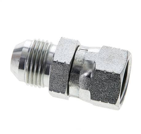 JIC Nippel UNF 3/4''-16 Außengewinde x Innengewinde Stahl 275bar (3863.75psi)