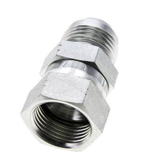 JIC Reduziernippel UN 1-1/16''-12 Außengewinde x UN 1-1/16''-12 Innengewinde Stahl 210bar (2950.5psi)