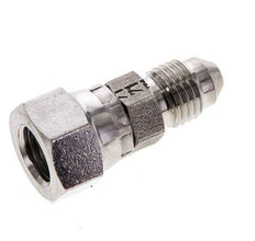 JIC-Nippel UNF 7/16''-20 Stecker x Buchse Edelstahl 310bar (4355.5psi)