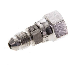 JIC-Nippel UNF 7/16''-20 Stecker x Buchse Edelstahl 310bar (4355.5psi)