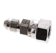 JIC-Nippel UNF 7/16''-20 Stecker x Buchse Edelstahl 310bar (4355.5psi)
