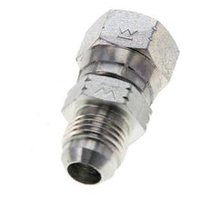 JIC Nipple UNF 9/16''-18 Male x Female Steel 275bar (3863.75psi)