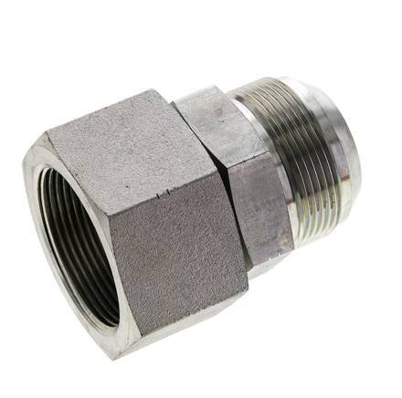 JIC Nipple UN 1-7/8''-12 Male x Female Steel 105bar (1475.25psi)