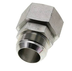 JIC-Nippel UN 1-7/8''-12 Stecker x Buchse Stahl 105bar (1475.25psi)