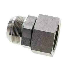 JIC-Nippel UN 1-7/8''-12 Stecker x Buchse Stahl 105bar (1475.25psi)