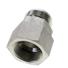 JIC-Nippel UN 1-7/8''-12 Stecker x Buchse Stahl 105bar (1475.25psi)