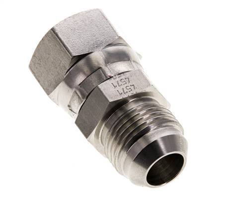 JIC Nippel UNF 7/8''-14 Außengewinde x Innengewinde Edelstahl 210bar (2950.5psi)