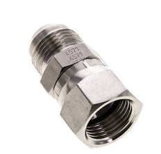 JIC Nippel UNF 7/8''-14 Außengewinde x Innengewinde Edelstahl 210bar (2950.5psi)