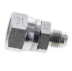 JIC Reducing Nipple UNF 9/16''-18 Male x UNF 7/8''-14 Female Steel 210bar (2950.5psi)