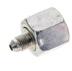 JIC Reduziernippel UNF 7/16''-20 Außengewinde x UNF 7/8''-14 Innengewinde Stahl 210bar (2950.5psi)