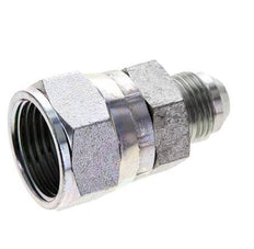 JIC Reducing Nipple UNF 3/4''-16 Male x UN 1-1/16''-12 Female Steel 210bar (2950.5psi)