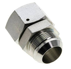 JIC Nippel UN 1-5/8''-12 Stecker x Buchse Stahl 140bar (1967.0psi)