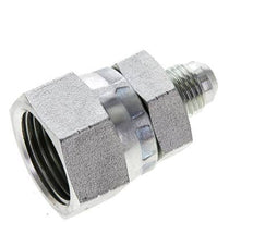 JIC Reduziernippel UNF 9/16''-18 Außengewinde x UN 1-1/16''-12 Innengewinde Stahl 210bar (2950.5psi)