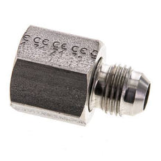 JIC Reduziernippel UNF 9/16''-18 Außengewinde x UNF 3/4''-16 Innengewinde Edelstahl 275bar (3863.75psi)