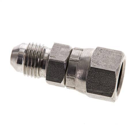 JIC Nippel UNF 1/2''-20 Außengewinde x Innengewinde Edelstahl 275bar (3863.75psi)