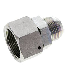 JIC Reduziernippel UN 1-5/16''-12 Außengewinde x UN 1-5/8''-12 Innengewinde Stahl 140bar (1967.0psi)