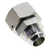 JIC Reduziernippel UN 1-5/16''-12 Außengewinde x UN 1-5/8''-12 Innengewinde Stahl 140bar (1967.0psi)