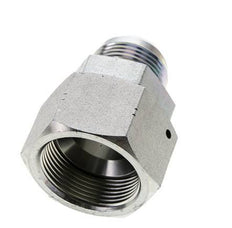 JIC Reduziernippel UN 1-5/16''-12 Außengewinde x UN 1-5/8''-12 Innengewinde Stahl 140bar (1967.0psi)