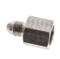 JIC Reduziernippel UNF 7/16''-20 Außengewinde x UNF 9/16''-18 Innengewinde Edelstahl 275bar (3863.75psi)