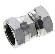 Reduzierstück gerade G1 1/4'' Innengewinde Hochdruck Stahl 60° Konus 150bar (2107.5psi) Hydraulisch
