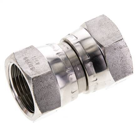 Reduzierstück gerade G3/4'' Innengewinde Hochdruck Edelstahl 60° Konus 175bar (2458.75psi) Hydraulisch