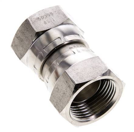 Reduzierstück gerade G3/4'' Innengewinde Hochdruck Edelstahl 60° Konus 175bar (2458.75psi) Hydraulisch