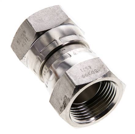 Reduzierstück gerade G3/4'' Innengewinde Hochdruck Edelstahl 60° Konus 175bar (2458.75psi) Hydraulisch
