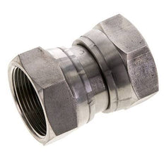 Reduzierstück gerade G1 1/2'' Innengewinde Hochdruck Edelstahl 60° Konus 125bar (1756.25psi) Hydraulisch