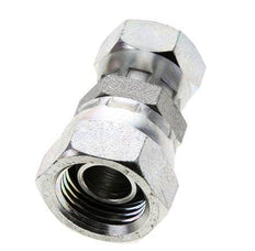 Reduzierstück gerade G3/8'' x G1/2'' Innengewinde Hochdruck Stahl 60° Konus 300bar (4215.0psi) Hydraulisch