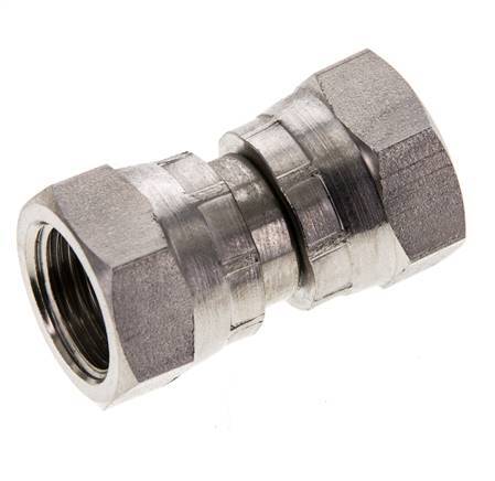 Reduzierstück gerade G3/8'' Innengewinde Hochdruck Edelstahl 60° Konus 425bar (5971.25psi) Hydraulisch