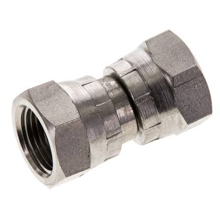 Reduzierstück gerade G3/8'' Innengewinde Hochdruck Edelstahl 60° Konus 425bar (5971.25psi) Hydraulisch