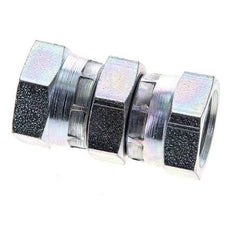 Reduzierstück gerade G3/8'' Innengewinde Hochdruck Stahl 60° Konus 425bar (5971.25psi) Hydraulisch
